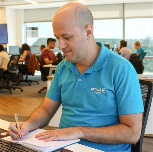 Caio Augusto Pinheiro, colaborador da Evolua Etanol